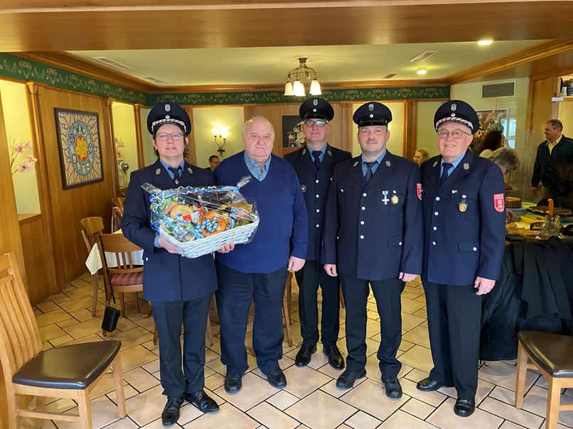 Georg Streck feiert seinen 80. Geburtstag, FFW gratuliert